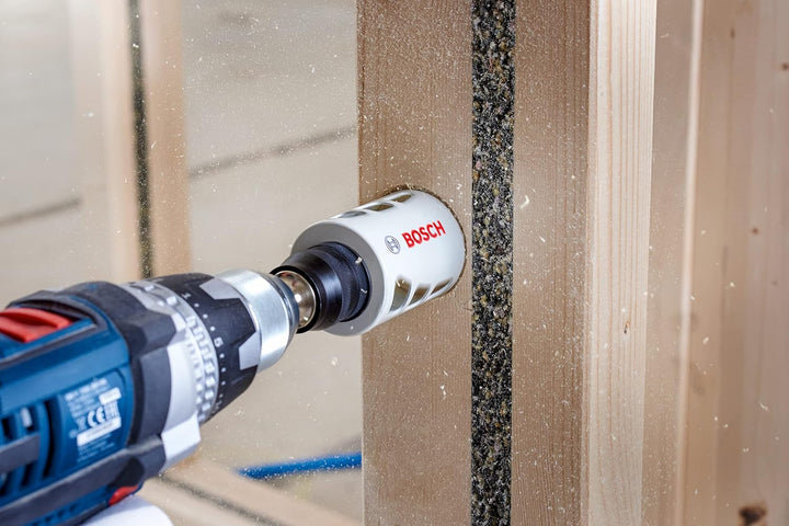 Bosch Accessories Lochsäge Progressor for Wood &amp; Metal Starter Kit Set (Holz und Metall, Ø 51 mm, Zu