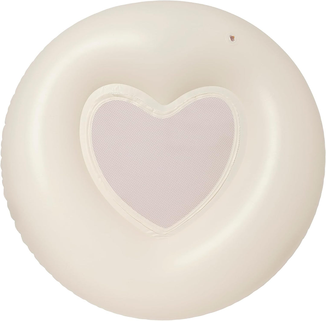 Sunnylife Luxe Tube Pool Ring für Damen, rosa streifen