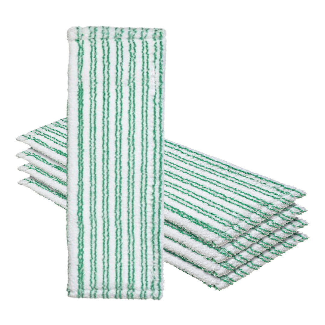 Okaei 5 Stück Wischmopp Bezug (50 cm) - Premium Bodenwischer-Wischbezug aus 100% Microfaser - Bezug