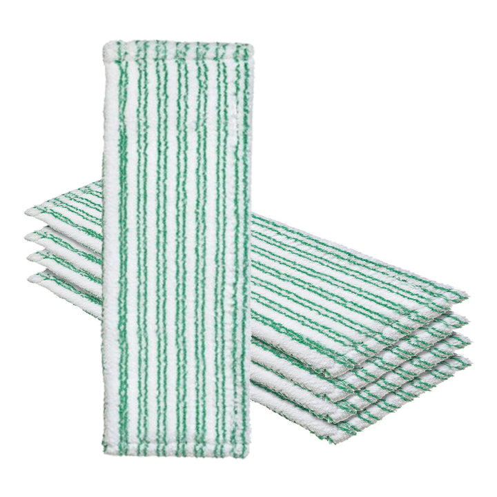 Okaei 5 Stück Wischmopp Bezug (50 cm) - Premium Bodenwischer-Wischbezug aus 100% Microfaser - Bezug