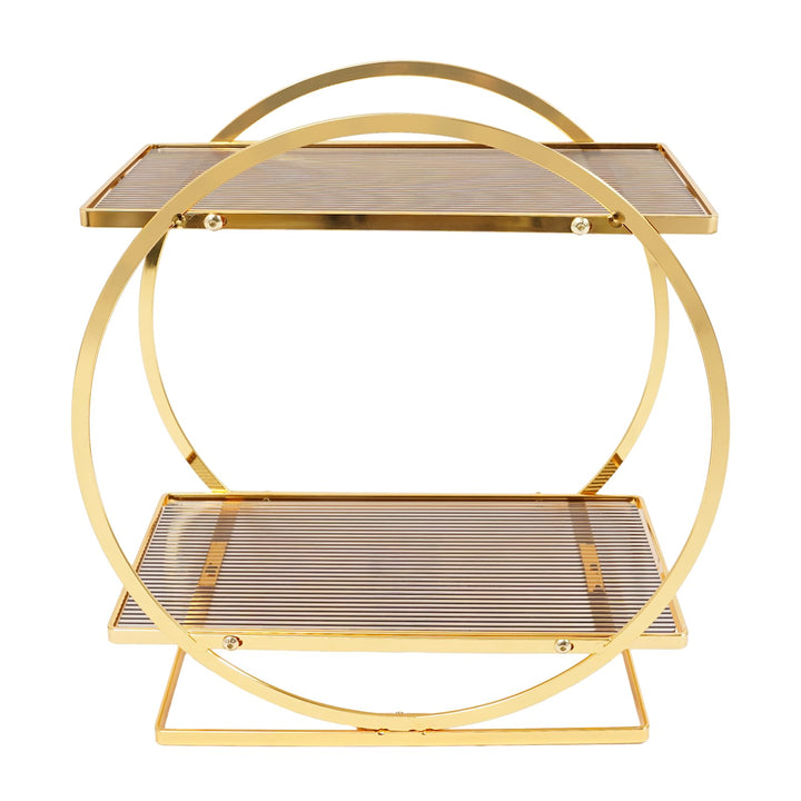 Make-up Organizer, Doppellagige Parfüm Organizer für Kommode, moderner Stil geeignet für Bad Küche u
