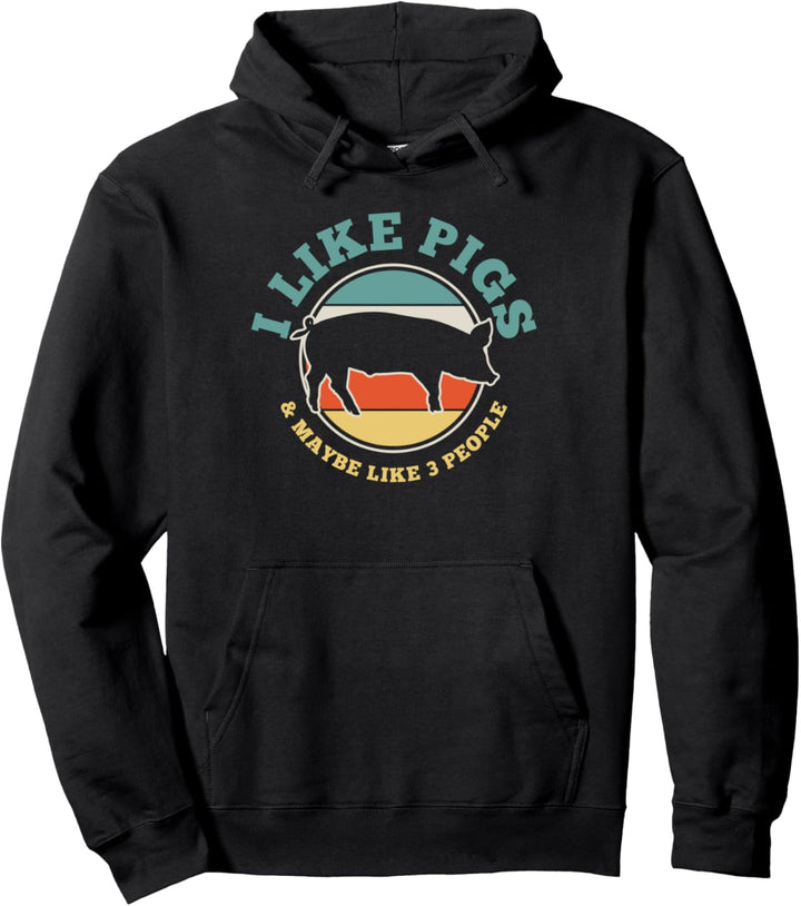 Schwein Pullover Hoodie