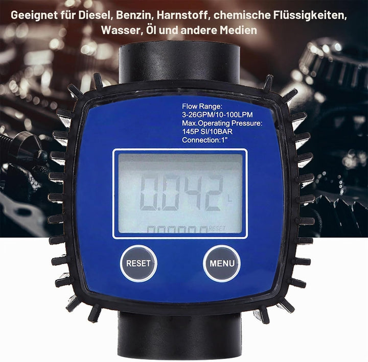 1-Zoll-Innengewinde-Digital-Turbinen-Durchflussmesser Durchflussmesser für Wasser-Öl