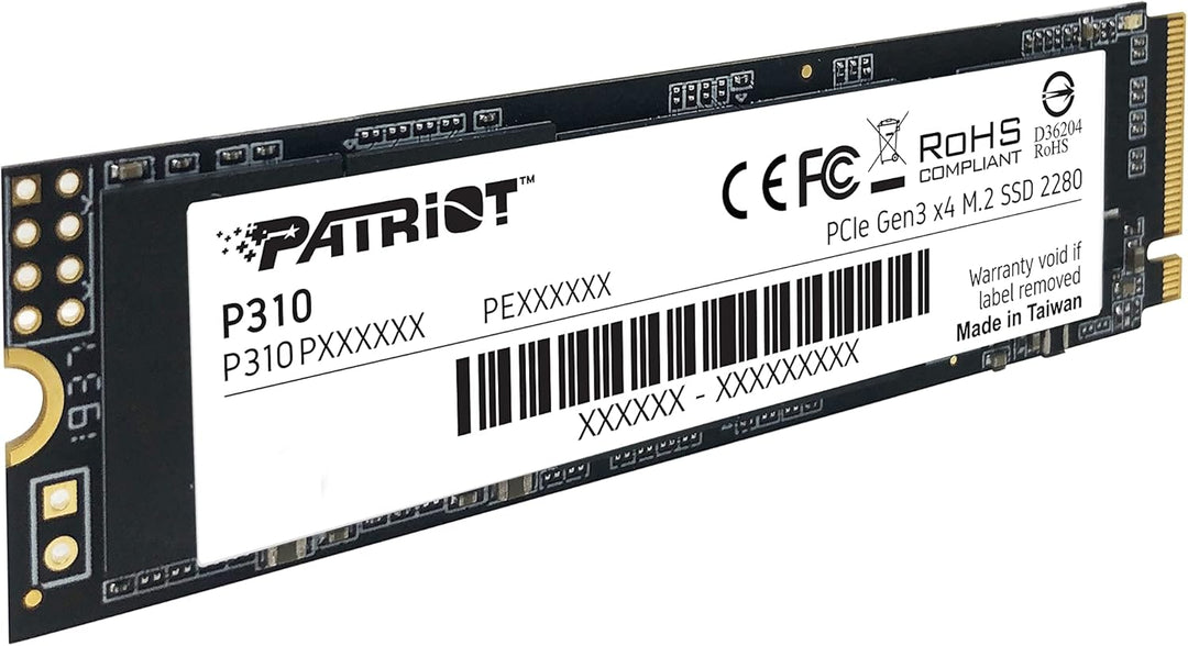 Patriot P310 M.2 PCIe Gen 3x4 960 GB SSD, 960 GB
