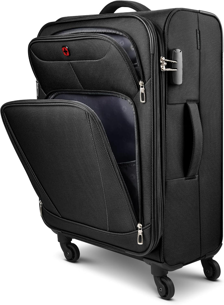 WENGER Koffer-Set 3-teilig für Damen und Herren | Reise-Trolleys 46 x 34 x 78 cm aus hochwertigem Po