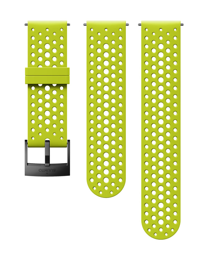 Suunto Ersatz-Uhrenarmband, für alle Suunto Spartan Sport WRH und Suunto 9 Uhren Grün/Schwarz, Grün/