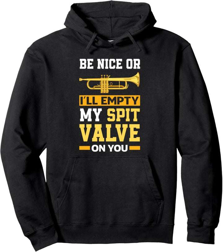 Lustiges Trompeter Trompeten Spieler Trompete Pullover Hoodie