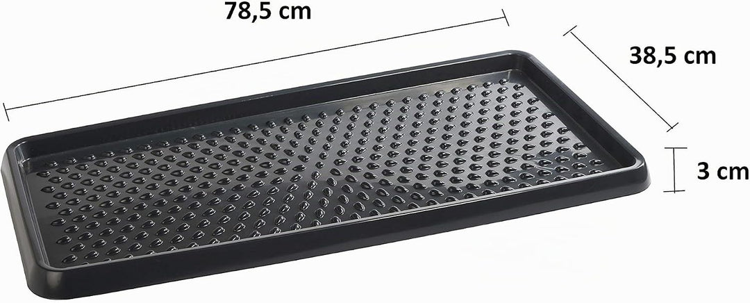 BranQ - Home essential BranQ Schuhablage aus Kunststoff, PP, Anthrazit, 1-pcs, 5901098150507 Anthraz