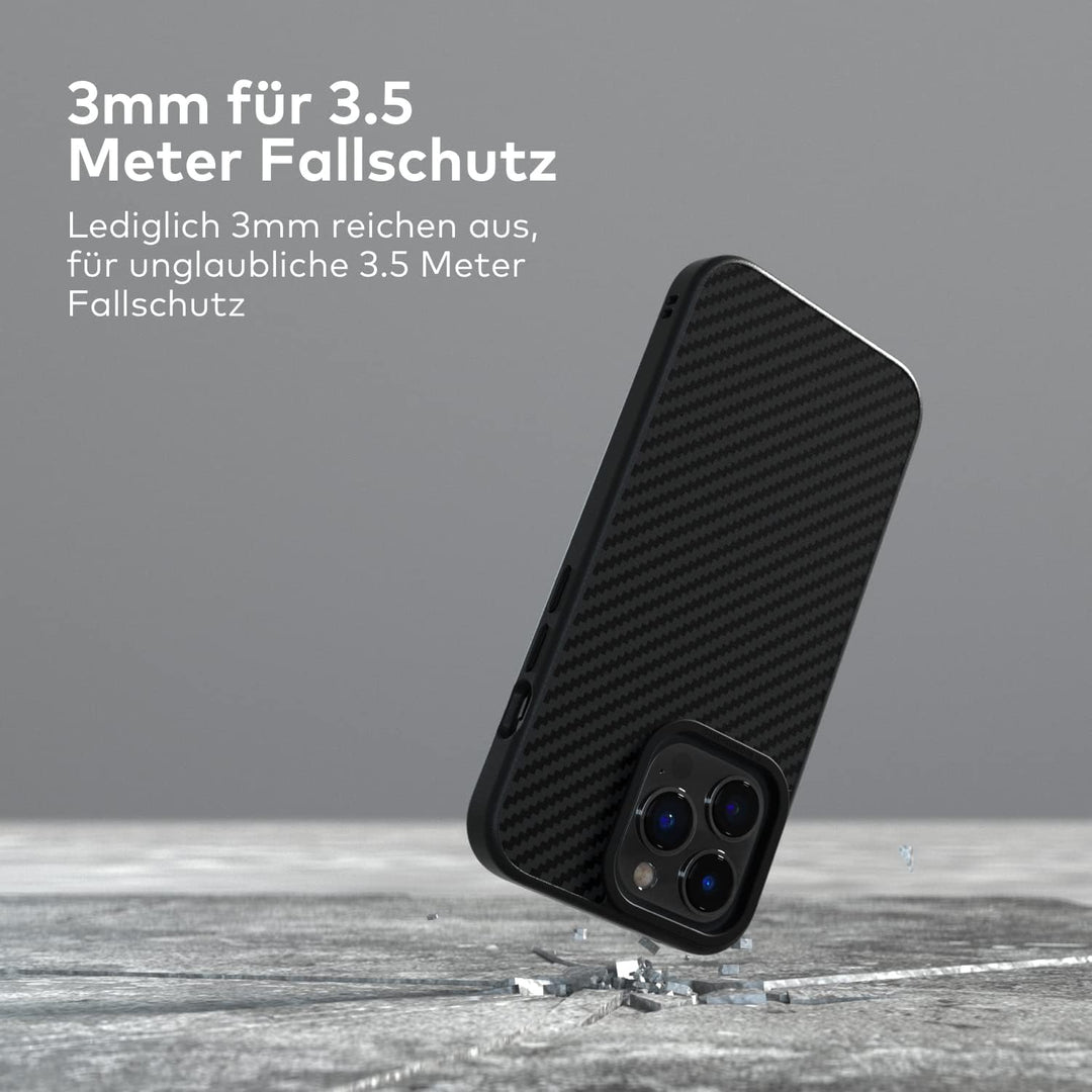 RhinoShield Case kompatibel mit [iPhone 13 Pro] | SolidSuit - Stossdämpfende &amp; schlanke Schutzhülle