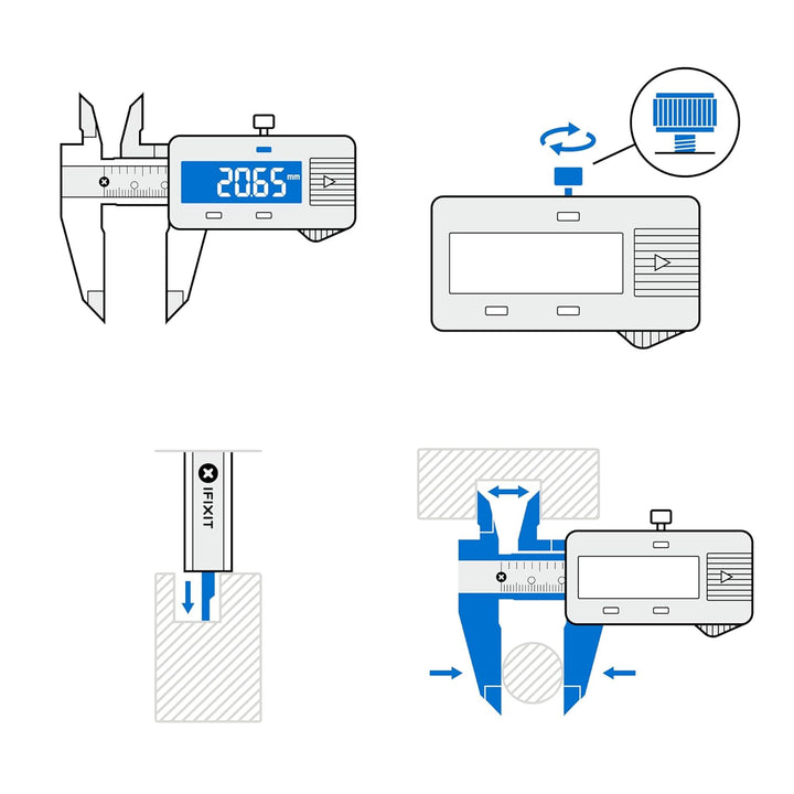 iFixit Digitaler Messschieber
