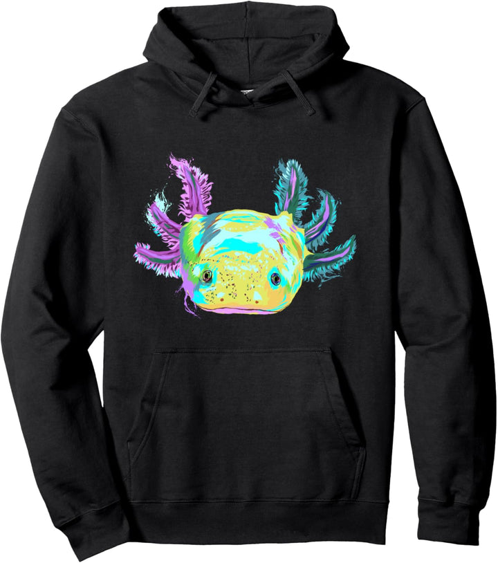 Splash Axolotl Pullover Hoodie