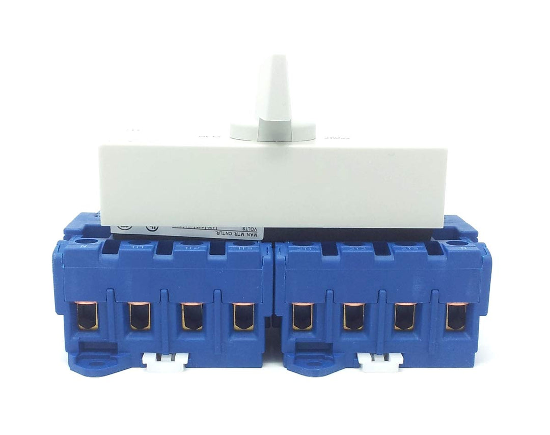 Kraus&amp;Naimer KG64B K950 VE2 +F437 Umschalter 4-polig 63A mit Stellung Netz 0 Notstrom Schnappbefesti