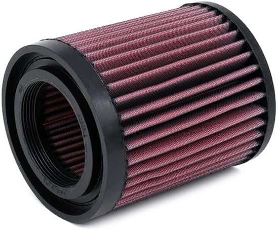K&amp;N E-1983 Waschbarer und wiederverwendbarer KFZ Tauschluftfilter, Rot