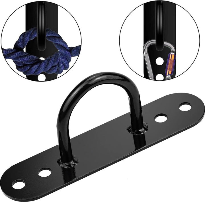 G5 HT SPORT 【Ring für Wand/Decke Ø12 cm für Battle Rope oder Suspensionstraining】 Eye Plate Halterun