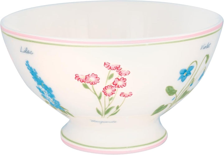 GreenGate Agnes Suppenbowl White 15cm
