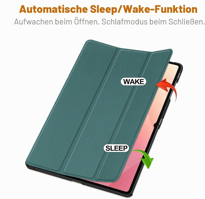 GIOPUEY Hülle Kompatibel mit Samsung Galaxy Tab S11 Ultra 14.6 2025, Flip Case [Bracket-Funktion] 36