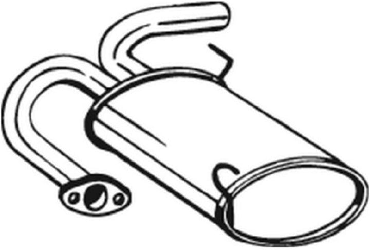 Bosal 145-075 Endschalldämpfer