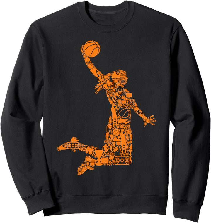 Basketball Basketballerin Mädchen Damen Sweatshirt