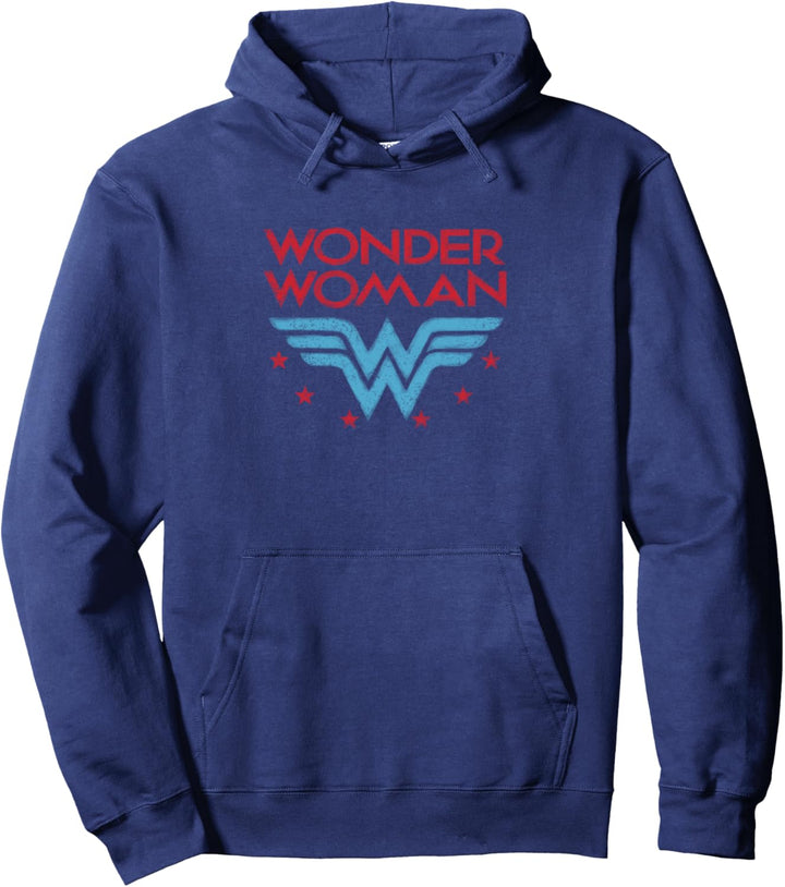 Wonder Woman Wonder Stars Pullover Hoodie