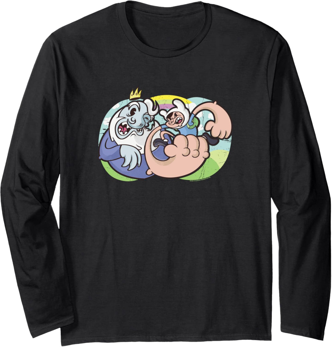 Adventure Time Chogrin Fight Langarmshirt