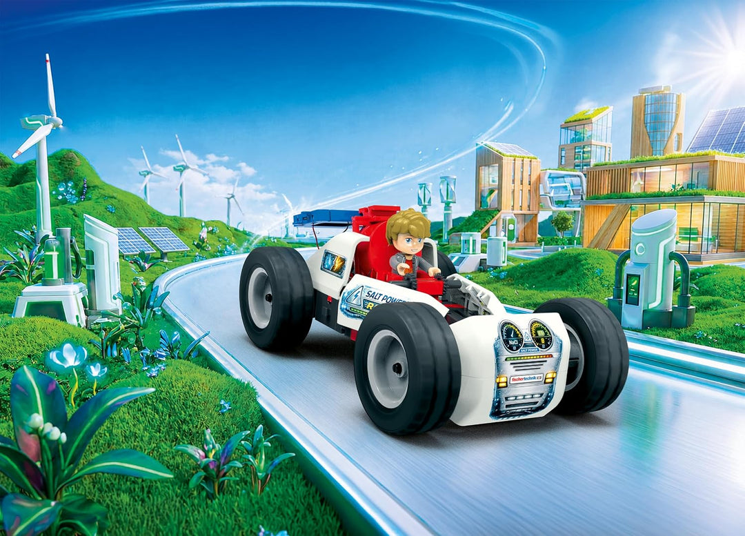 fischertechnik Salt Power Racer Technik-Bausatz für Kinder ab 8 Jahren