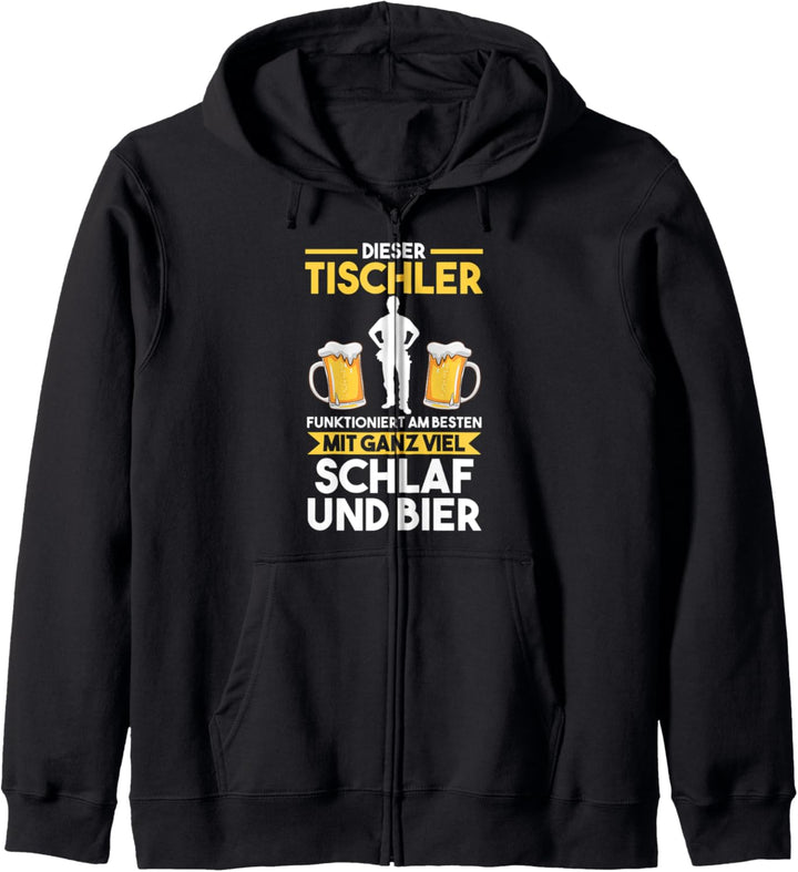 Bier Tischler Kapuzenjacke