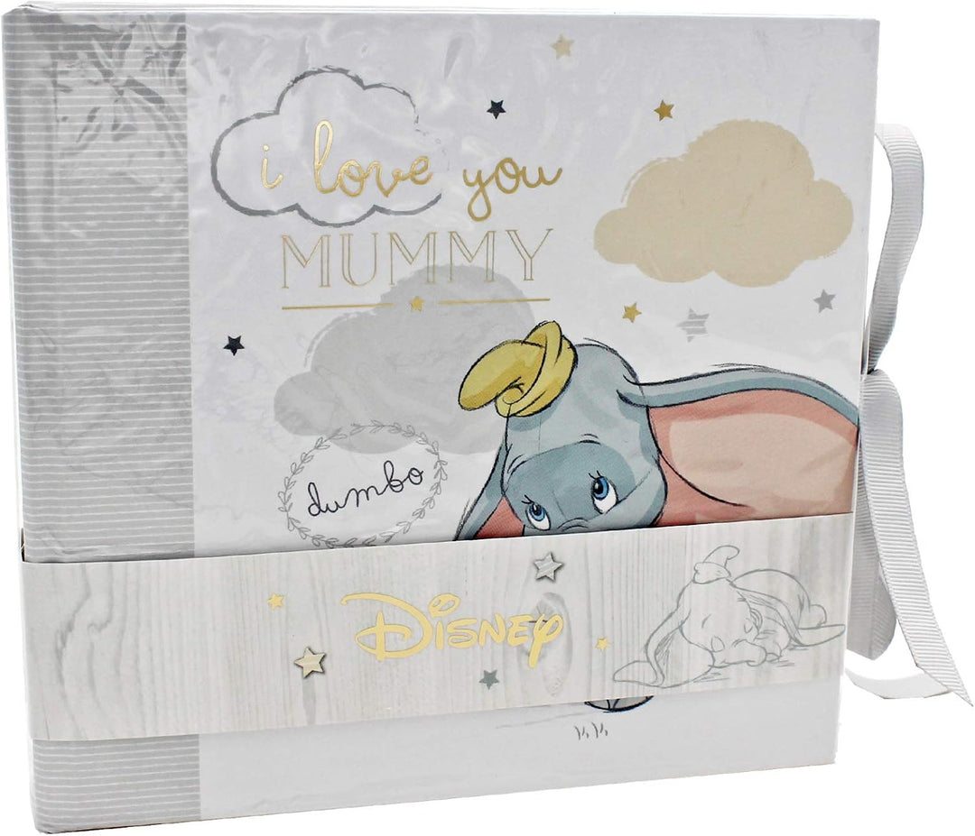 Disney Magical Beginnings Fotoalbum, 127 x 122 x 152 cm, Dumbo Love You Mummy, Gold