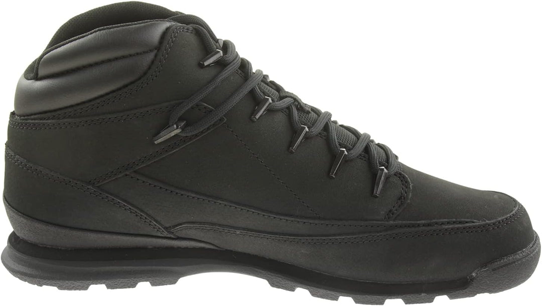 Timberland Euro Rock Mid Hiker Herren Boots Wanderschuhe TB 0A2H5A Braun 45.5 EU Black Nubuck, 45.5