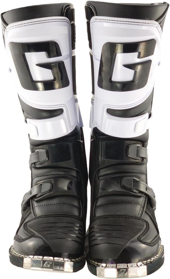 Gaerne Motocross-Stiefel GX-1 Schwarz Weiss 39 EU, Weiss 39 EU