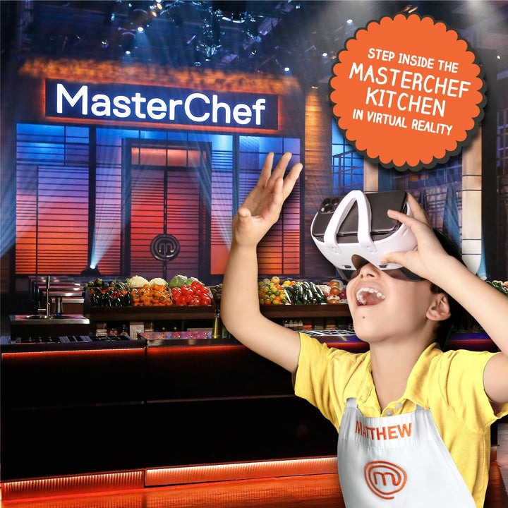 Abacus Brands VR MasterChef Junior – Virtual Reality Kinder-Kochbuch und interaktives Essen, Wissens