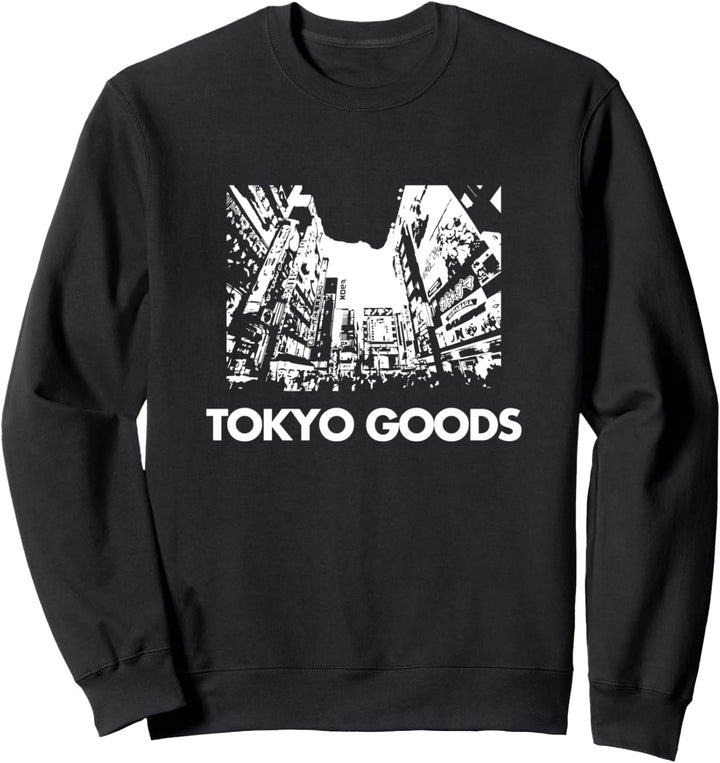 Akihabara Tokyo Silhouette Graphic Sweatshirt