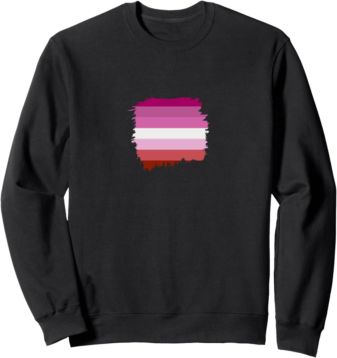 Lesbische Flagge Sweatshirt