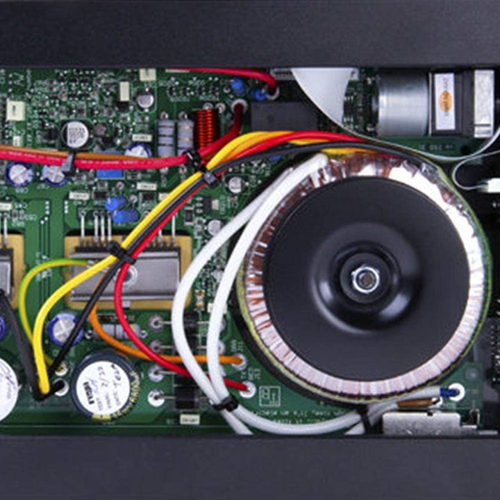 Rega io Vollverstärker schwarz Stereo Verstärker mit Phonoteil