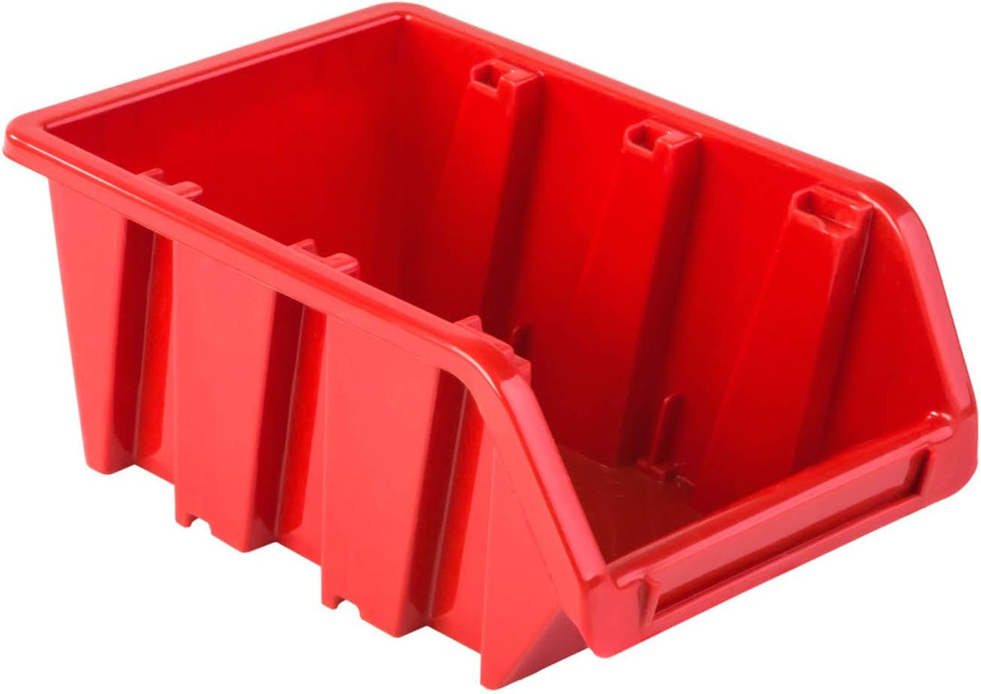 BirnePower Werkzeugwand KOR3 Set, 2 Panele mit 30 Stapelboxen, Wandregal für Werkstatt &amp; Garage, Sic