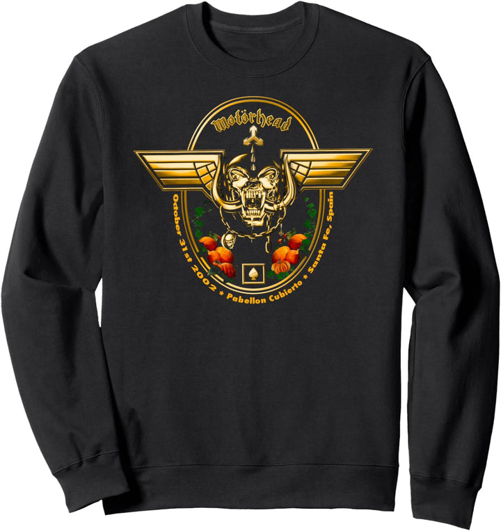 Motörhead – Gold Warpig Pumpkin Halloween Sweatshirt