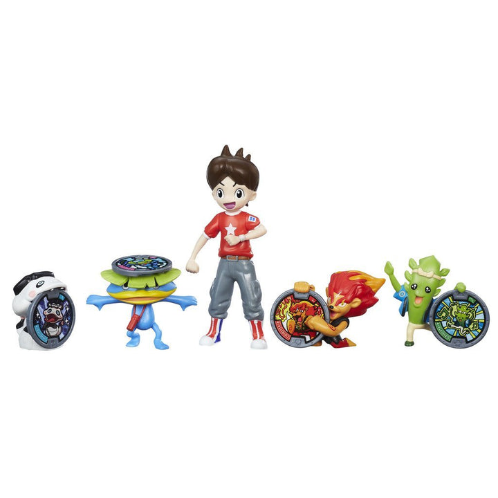 Hasbro Yo-Kai Watch B8803EU5 - Nate und 4 Medaillenfreunde, 5-er Pack