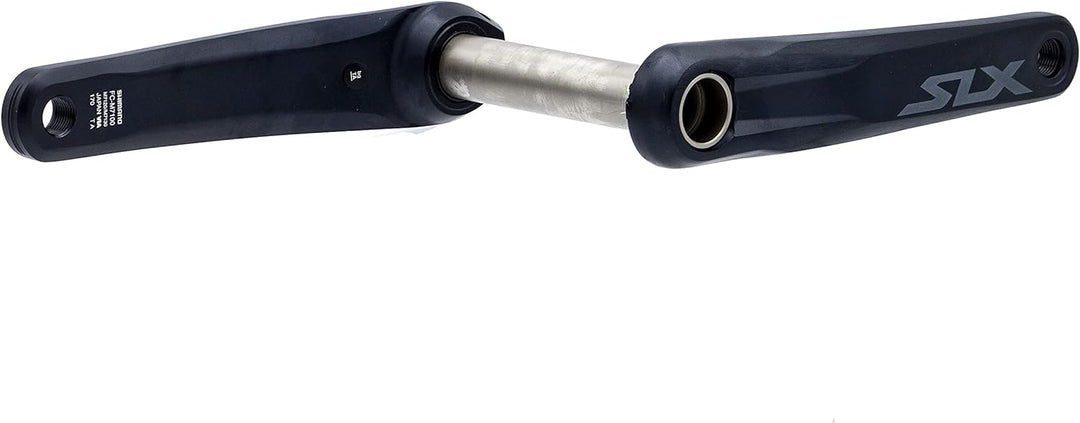 Shimano Unisex – Erwachsene SLX Kurbelarmsatz, schwarz, 175 mm