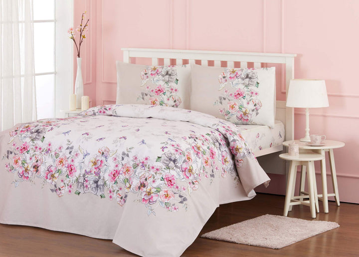 Özdilek Single Ranforce Pique-Set Mariposa Lila