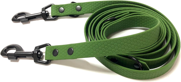 3-fach verstellbare Leine, Hundeleine aus Hexa-Gurtband (4m), 4m
