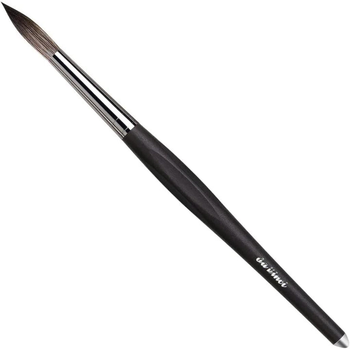 da Vinci Watercolor Silverpoint Aquarellpinsel, 12, Schwarz