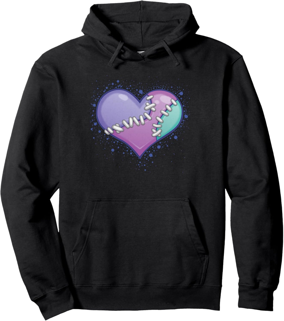 Rare Schmoochle Heart Pullover Hoodie