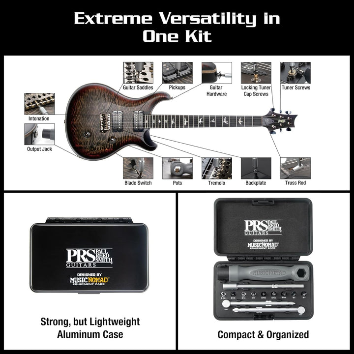 MusicNomad Premium PRS Guitars 18 pc. Tool Kit