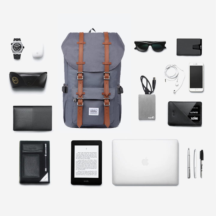 KAUKKO Unisex Ep5 Rucksack 45 x 27 x 17cm (HxBxT) (Ngrau), 45 x 27 x 17cm (HxBxT) (Ngrau)