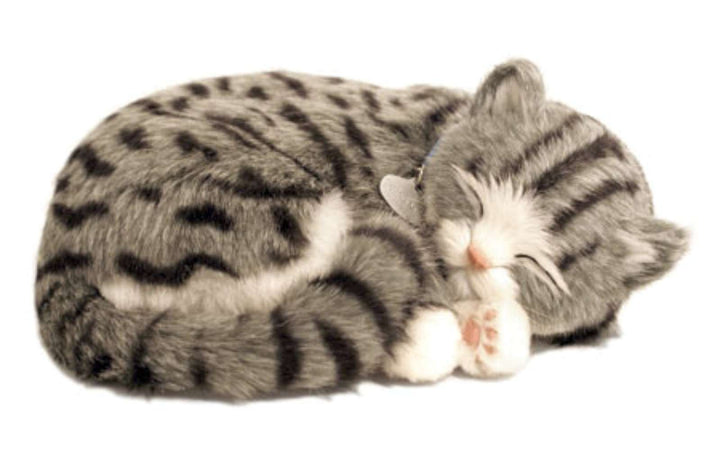 Perfect Petzzz Katze, Plüsch, Gray Tabby The Breathing Puppy