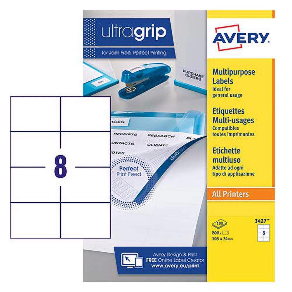 Avery 3427 Universal-Etikette (A4)