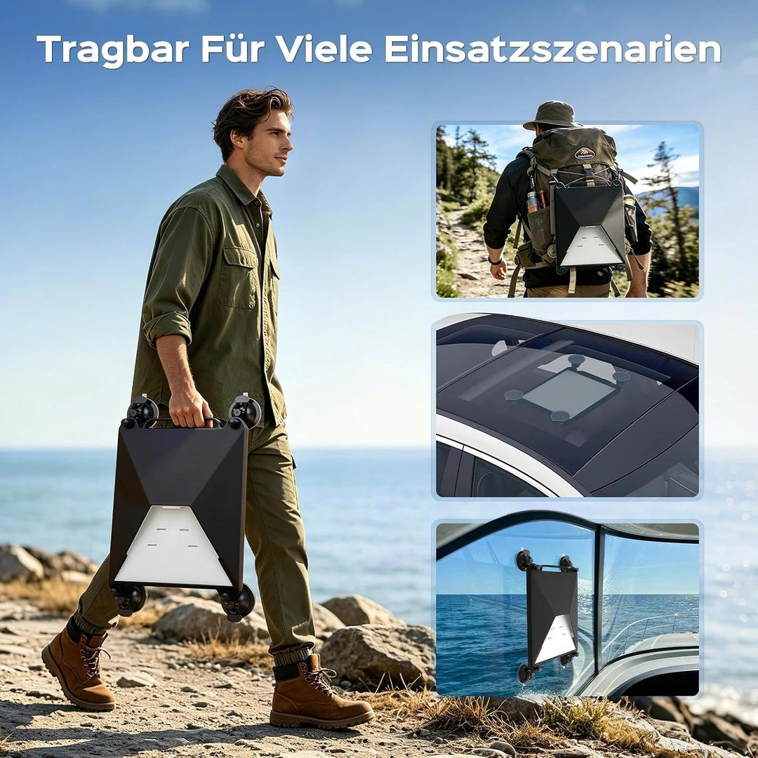 Starlink Mini Autohalterung, 2-in-1 Starlink Mini Saugnapf-Halterung mit schützender Silikonhülle, s