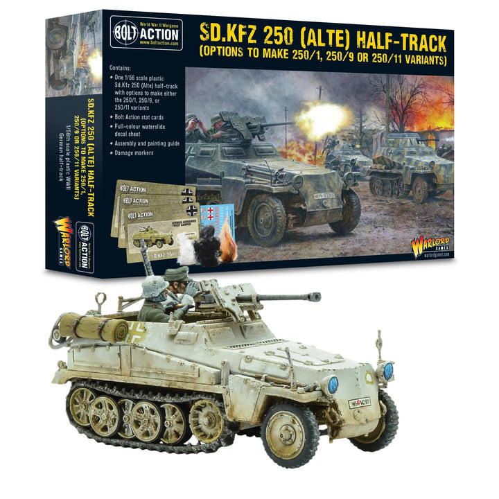Sd.Kfz 250 (Alte) Half-Track (Options for 250/1, 250/9 &amp; 250/11 Variants)