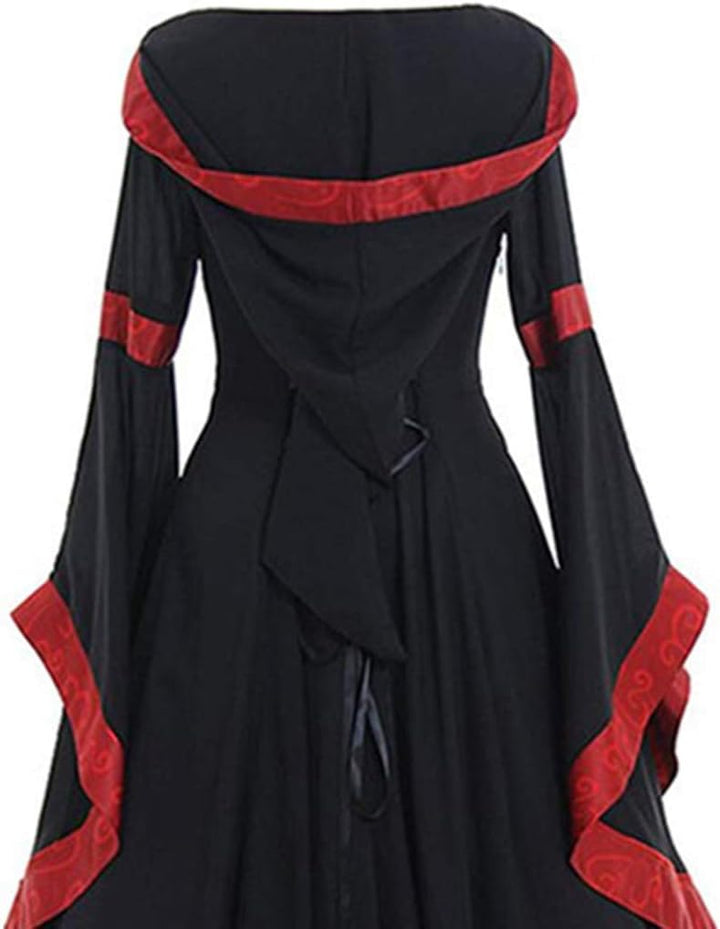 Mittelalter Kleid Damen Kurzarm Halloween Kostüm Renaissance Irisches Kleider Rokoko Prinzessin Klei
