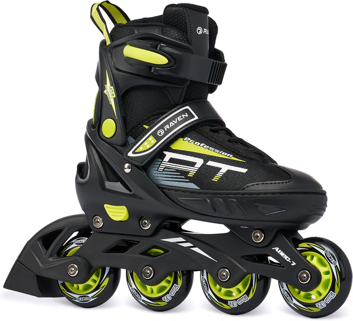 RAVEN Profession 3in1 Inlineskates Triskates Rollschuhe Inliner für Kinder und Erwachsene verstellba