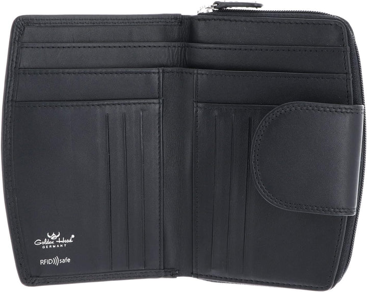 Golden Head Polo Geldbörse RFID Leder 14,5 cm